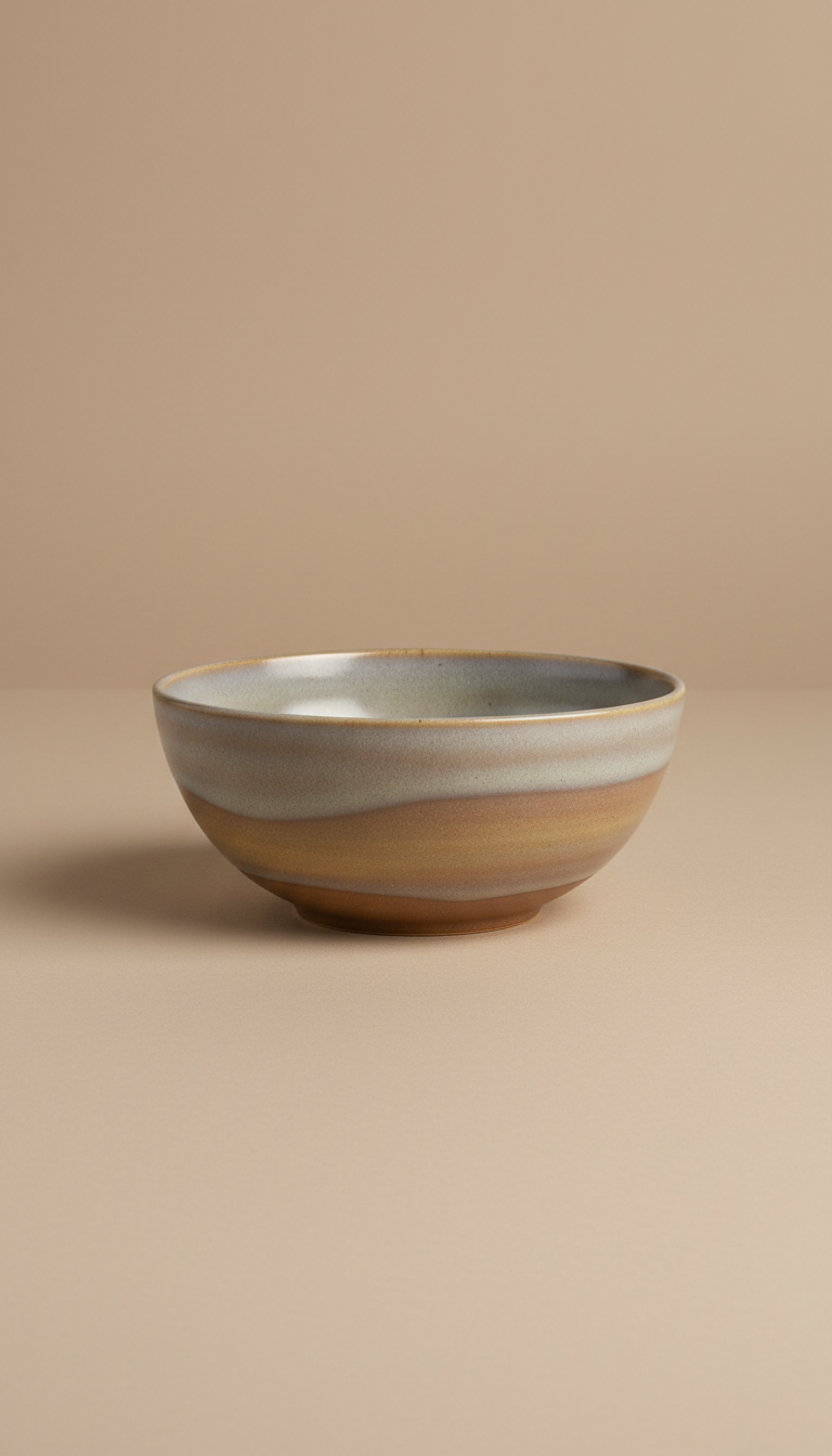 Matte Ceramic Serving Bowl