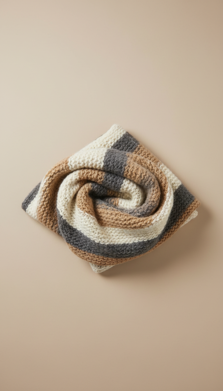 Soft Wool Throw Blanket